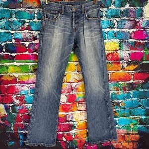 Lucky Brand Dungaress Slim Bootleg Jeans Size 29 Reg Inseam USA